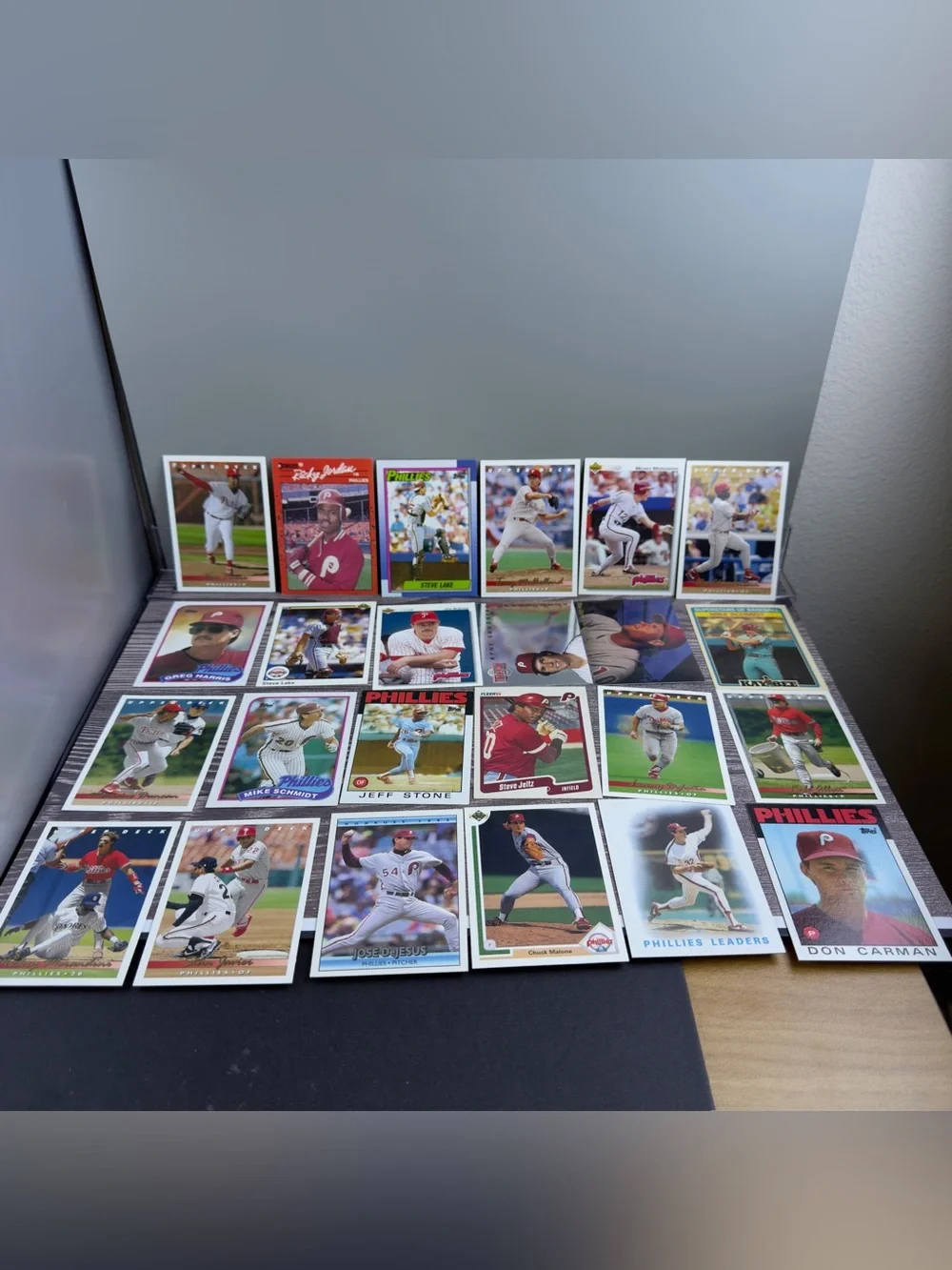 Philadelphia Phillies Baseball Card Lot (24) Mike Schmidt Upper Deck